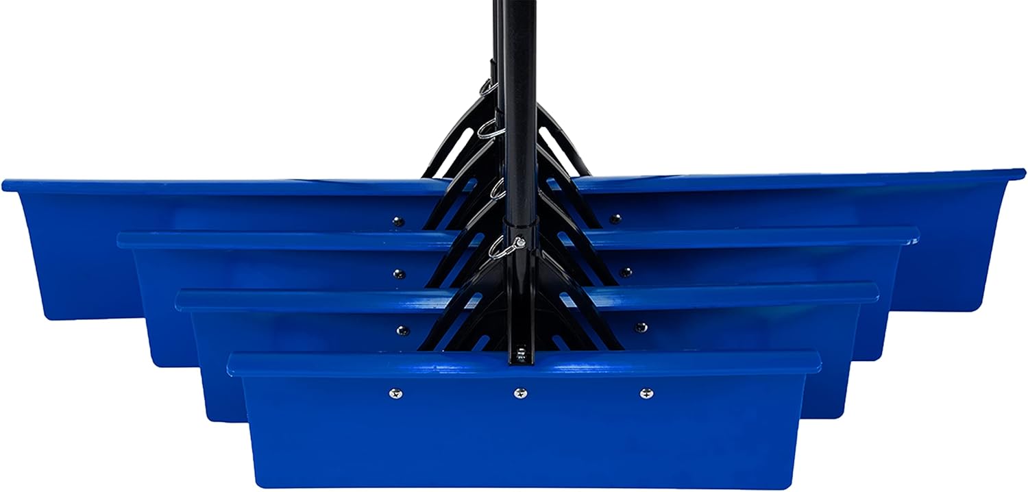 30" Snow Pusher with Fiberglass Shaft and D-Shaped Handle, Pack of 2 Z49669