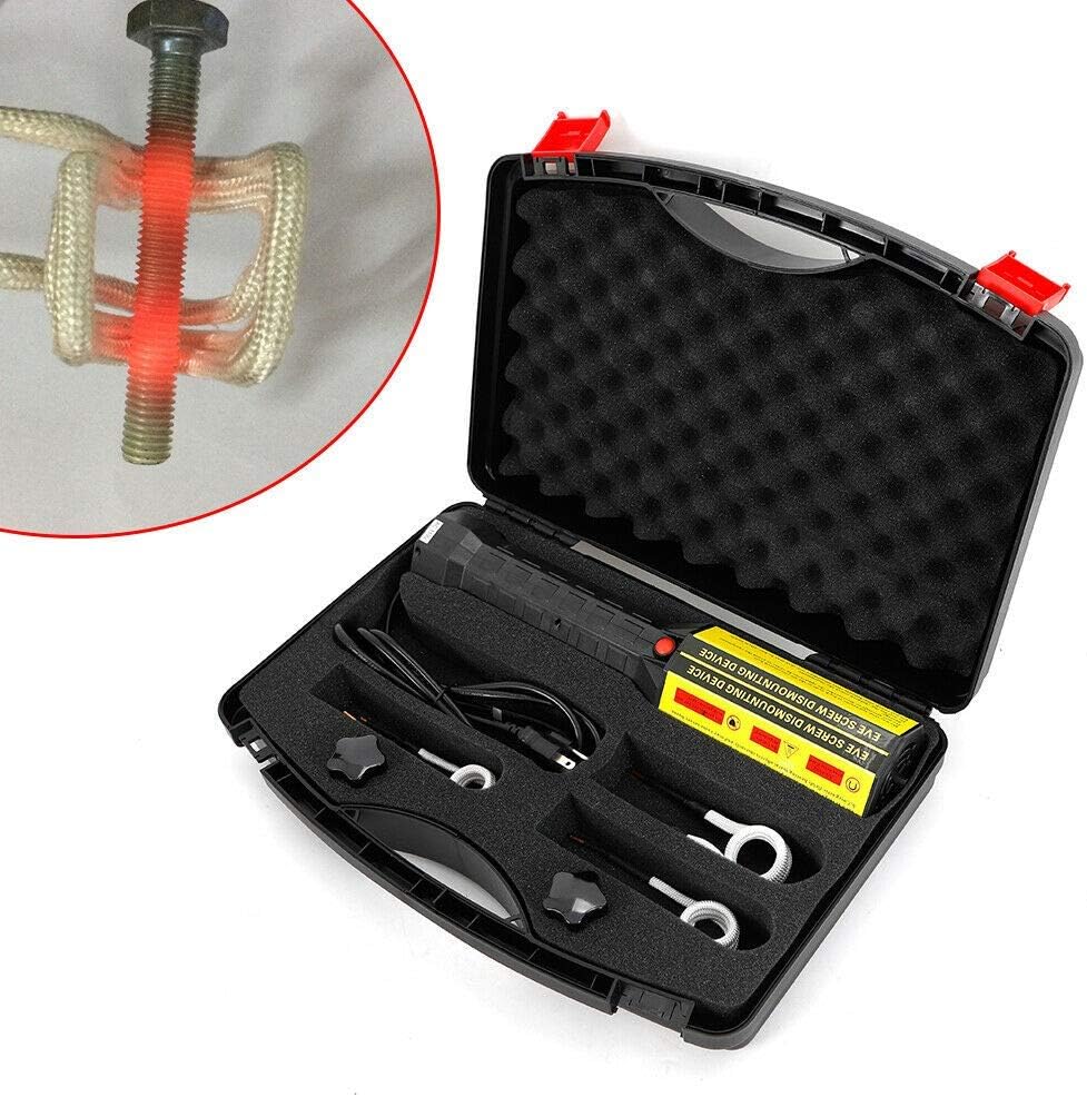Magnetic Induction Heater Kit 110V with 3 Coils for Automotive Bolt Removal N754008