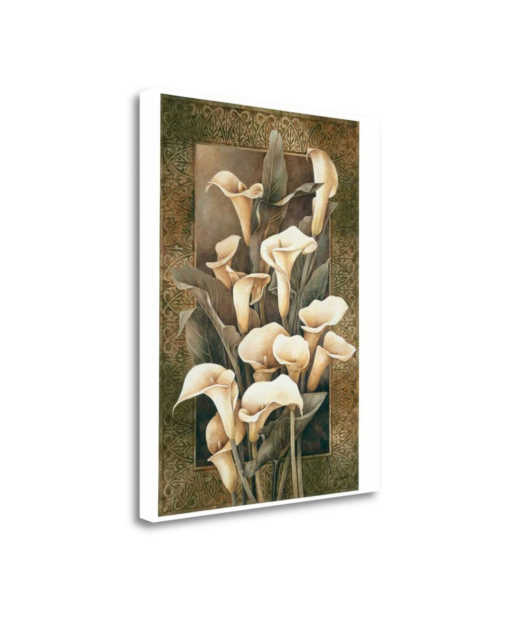 24x22 x 19x22 Golden Calla Lilies Giclee Print on Gallery Wrap Canvas