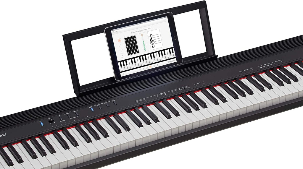 88-Key Full Size Portable Digital Piano Keyboard with Bluetooth Speakers L623180