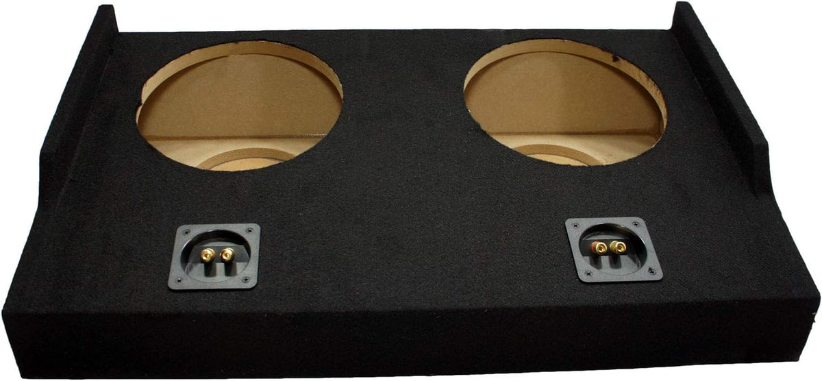 Compatible with 2015 - UP Ford F-150 Super Cab EXT Truck Dual 10" Sub Box Subwoofer Enclosure
