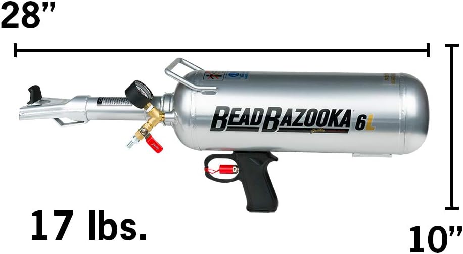 Handheld Bead Seater Blaster Tool with Rapid Air Release, 6 Liter Y8088