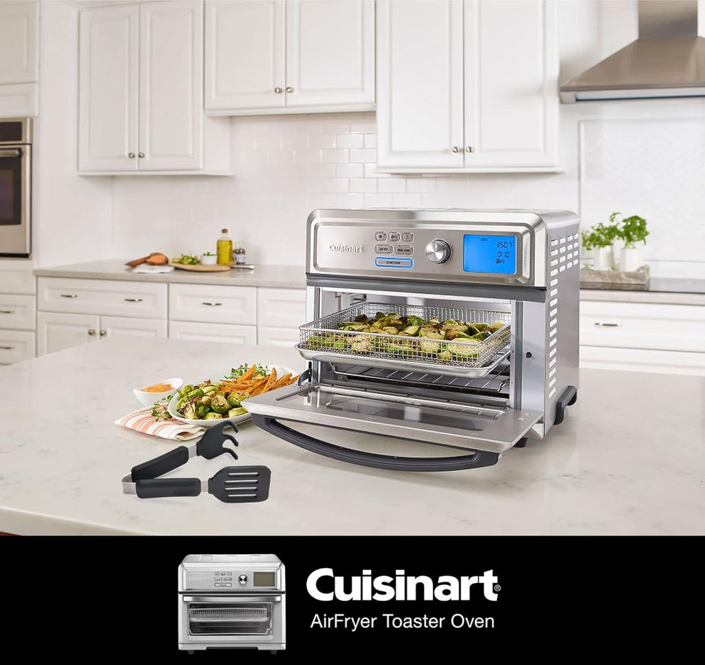 Digital AirFryer Toaster Oven with Silicone Tongs O224779