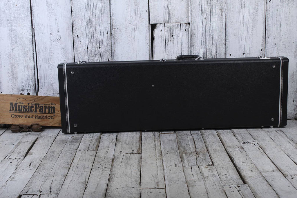 Wood Case for Precision Bass and Jazz Bass, Black I11845