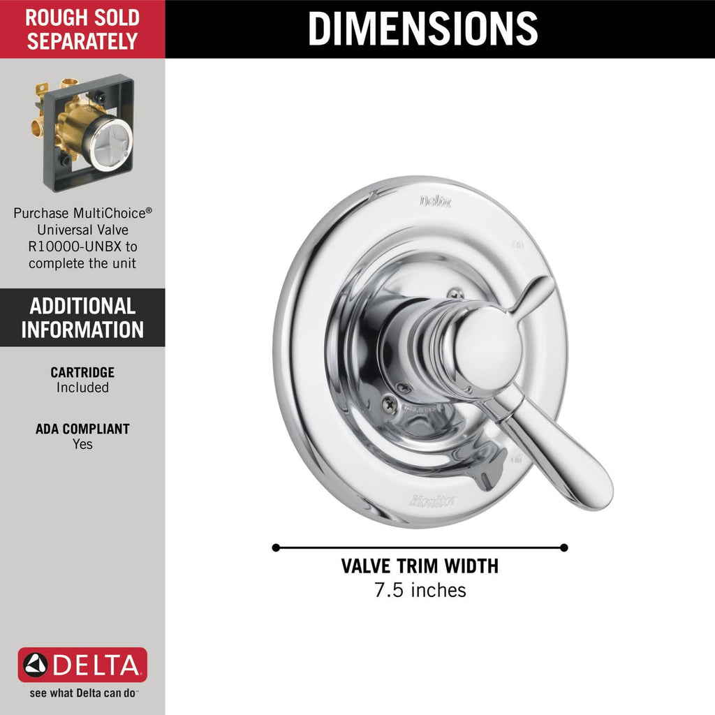 Lahara Monitor 17 Series Valve Trim, Venetian Bronze R60768