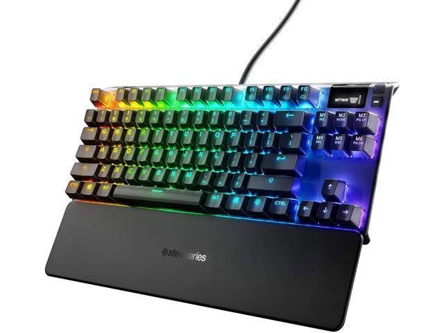 Mechanical Gaming Keyboard with Smart Display J196