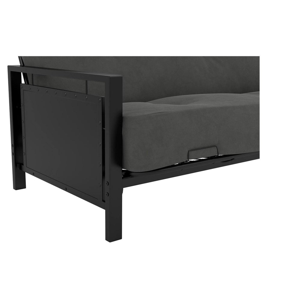 Metal Arm Futon Frame, Black V88615