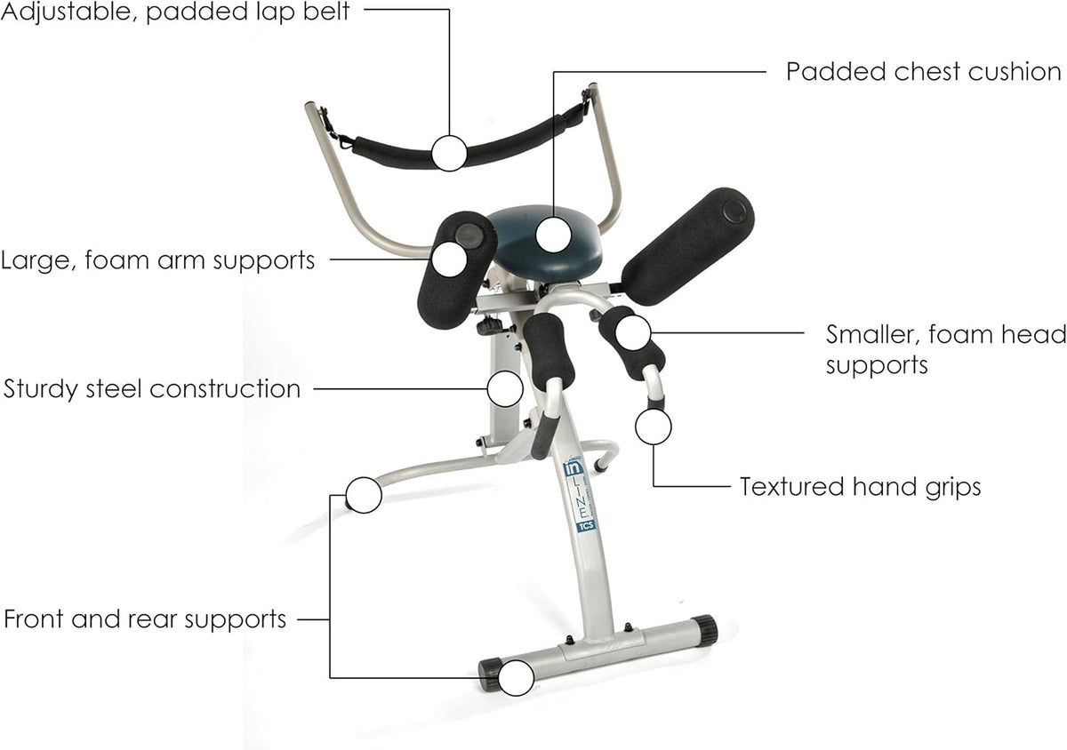 Spinal Decompression Traction System for Back Stretch Relief K829713