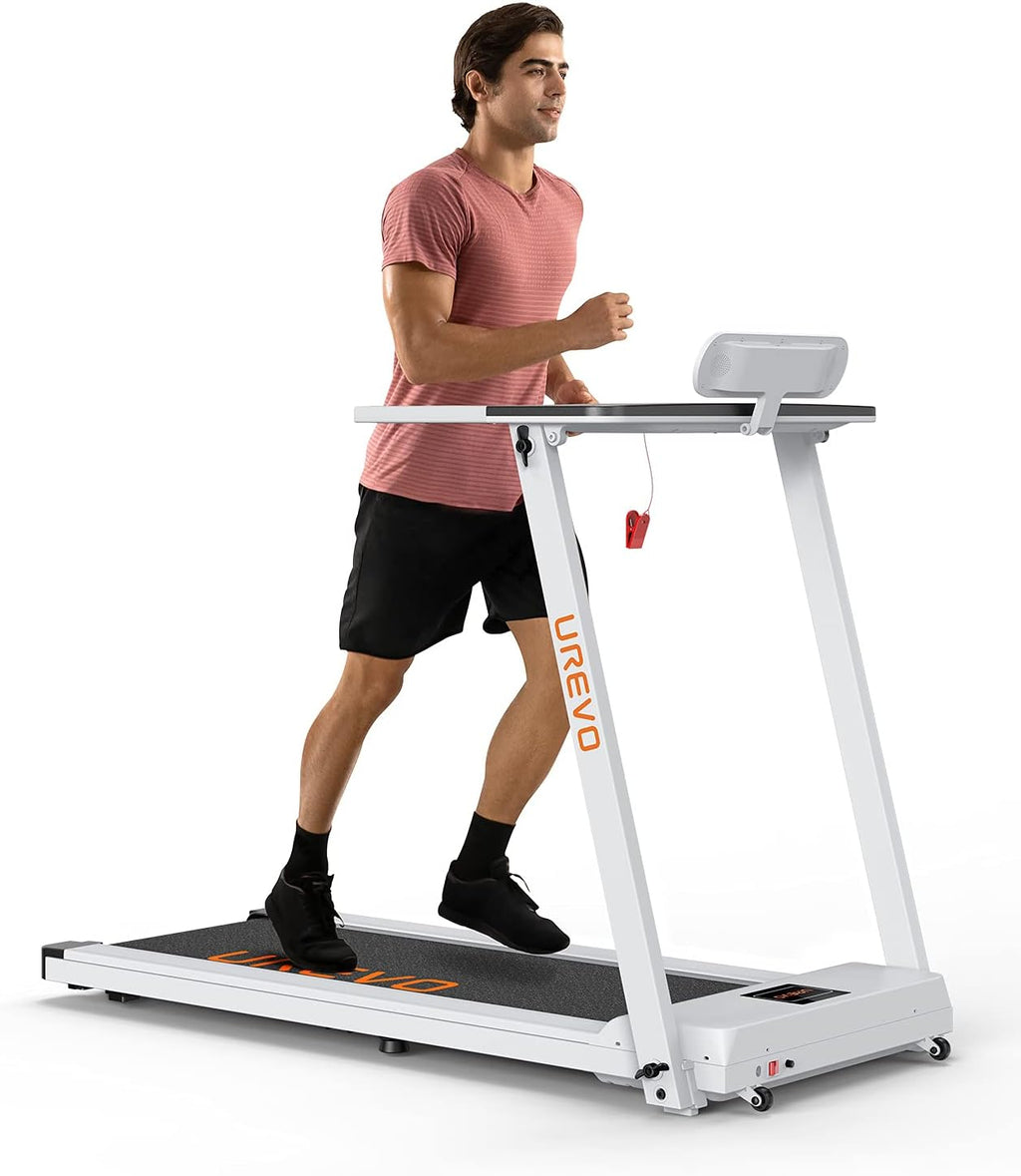 Folding Treadmill for Home Running and Walking with 12 Preset Programs T28141