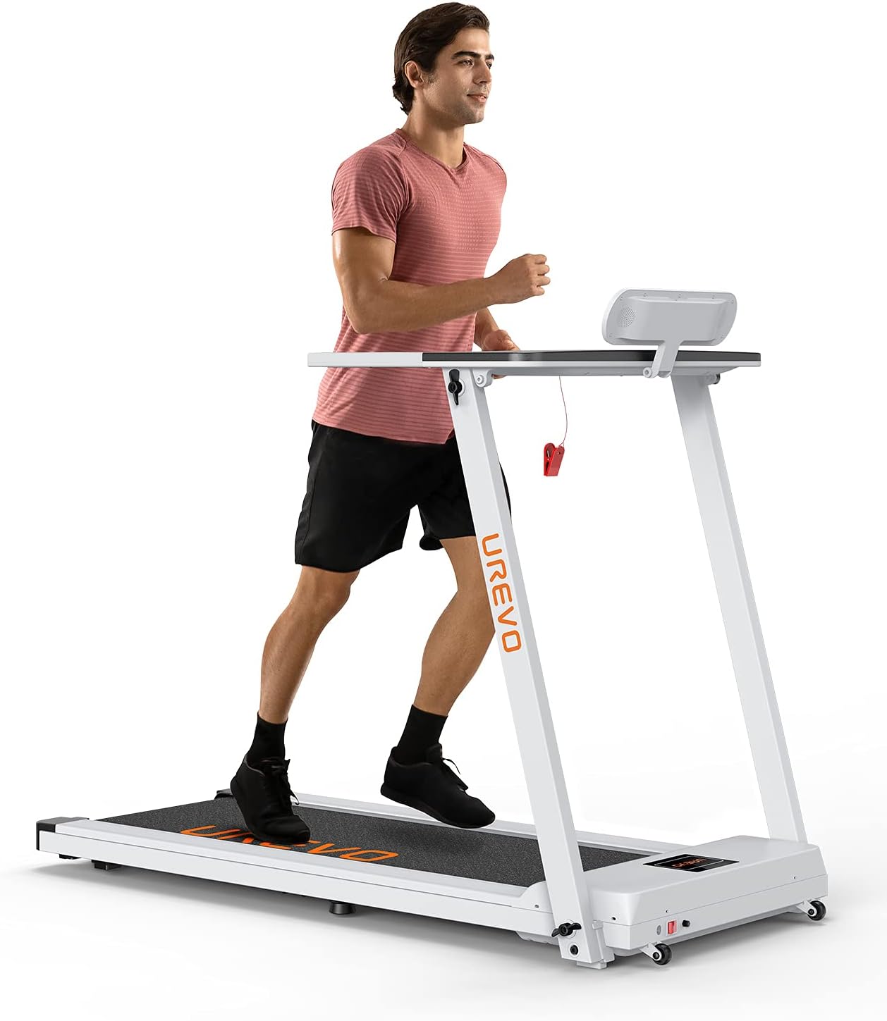 Folding Treadmill for Home Running and Walking with 12 Preset Programs T28141
