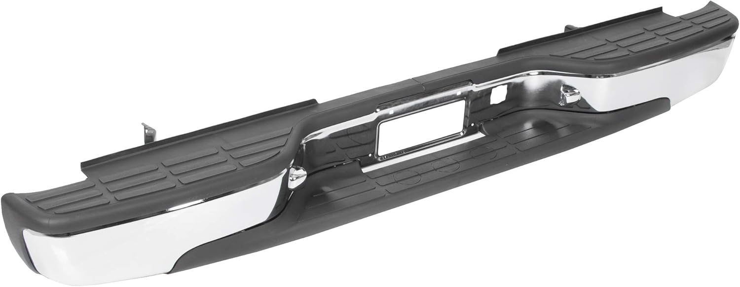 Chrome Steel Rear Step Bumper for 1999-2007 Chevy Silverado GMC Sierra 2500 HD 3500 O82244