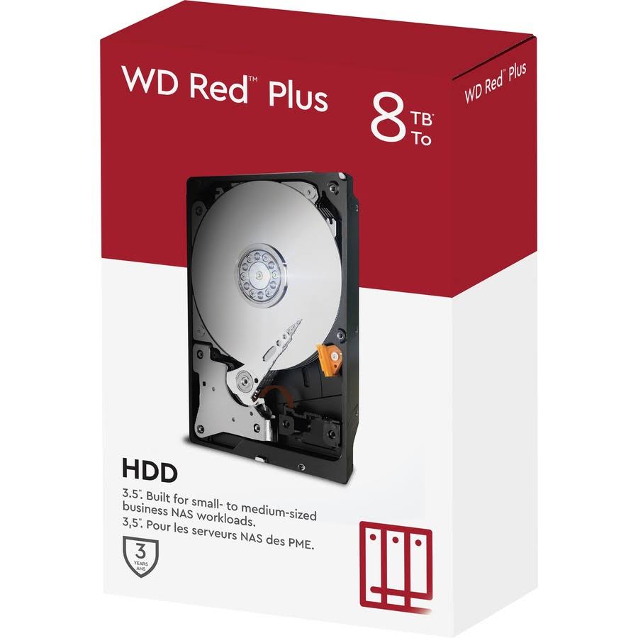 NAS 8 TB Internal HDD 3.5" SATA 6Gb/s 7200 rpm X586