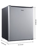 Galanz GL27S5 Single Door Compact Refrigerator - 2.7 cu ft - Stainless Steel