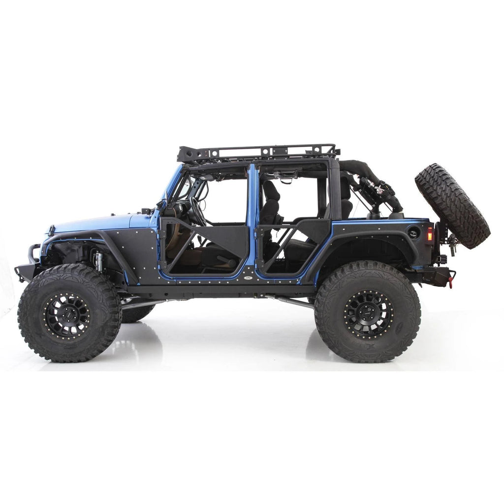 Slant Back Tire Mount for Jeep Wrangler JK N870