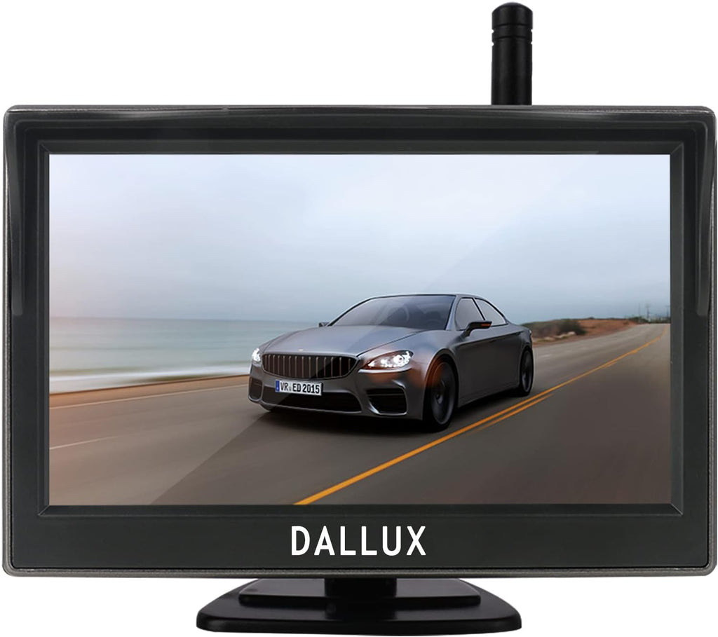 Wireless Backup Camera Kit 5 Inch Monitor 1080P Front Rear View for Car Truck RV SUV Van X509507