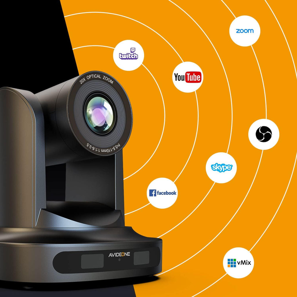 PTZ Camera 20x Optical Zoom for Conference Live Streaming Y367