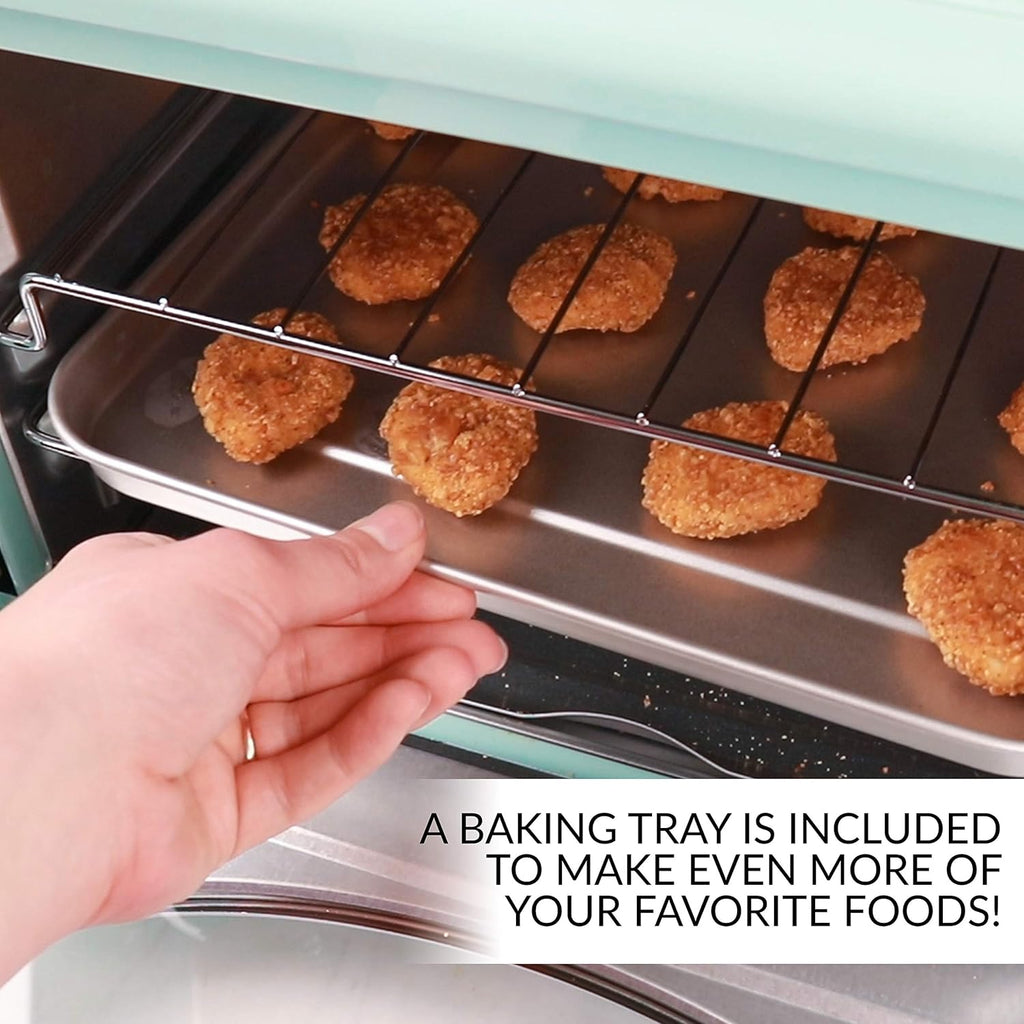 Retro Convection Toaster Oven, 0.7 Cu. Ft., Fits 12 Slices F9032