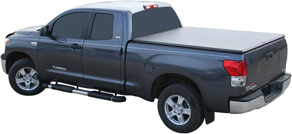 Soft Roll Up Truck Bed Tonneau Cover for 2014-2021 Toyota Tundra 5'7" Bed G224
