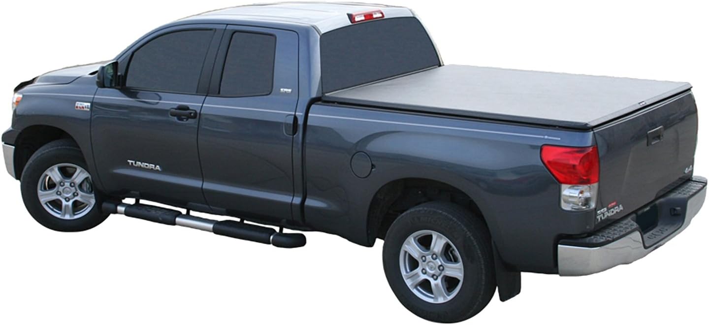 Soft Roll Up Truck Bed Tonneau Cover for 2014-2021 Toyota Tundra 5'7" Bed G224