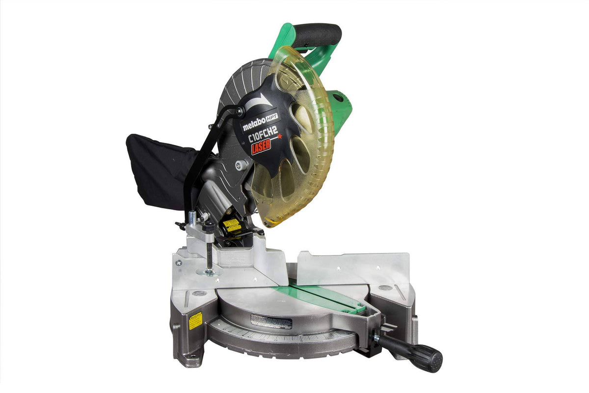 Metabo HPT C10FCH2SM Compound Miter Saw with Laser Marker, 10x22
