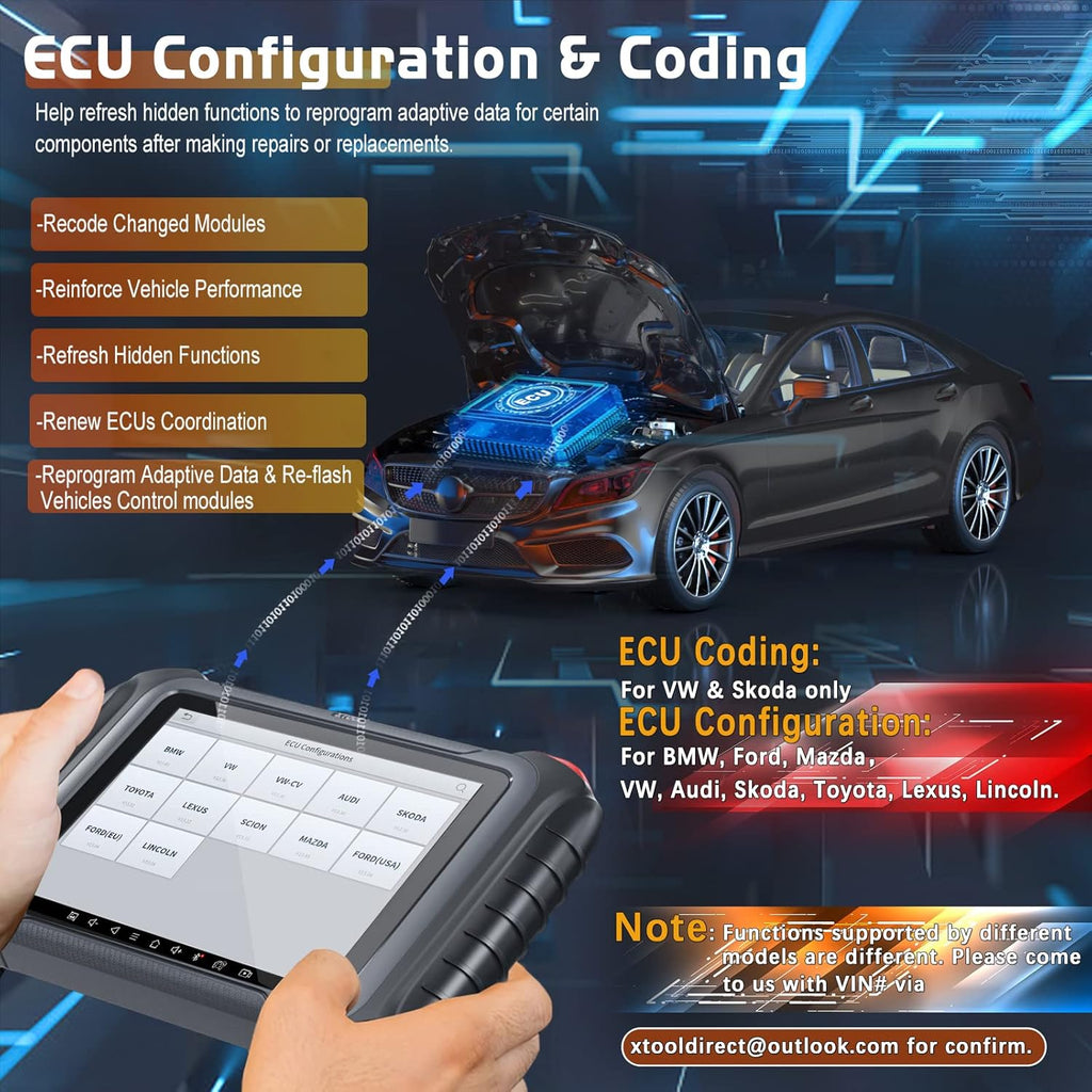 Wireless Diagnostic Scan Tool, Bi-Directional Control, ECU Coding, Full Systems Diagnostics C431802