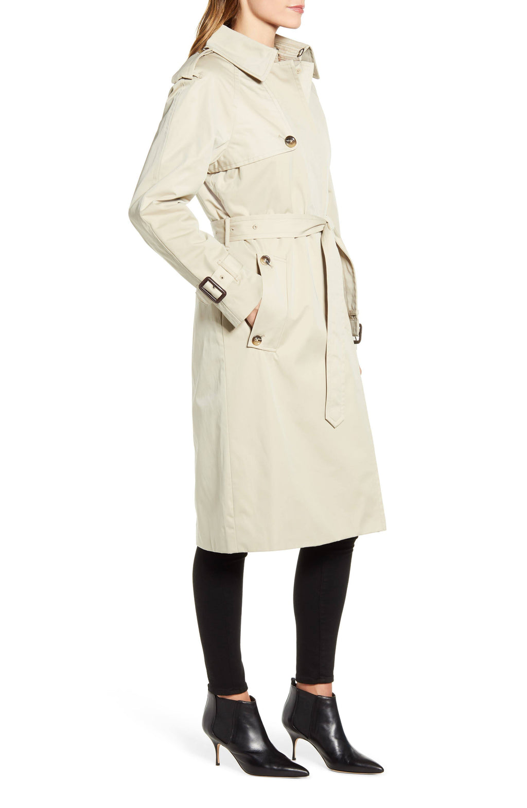 Heritage Trench Coat with Removable Lining Q5386