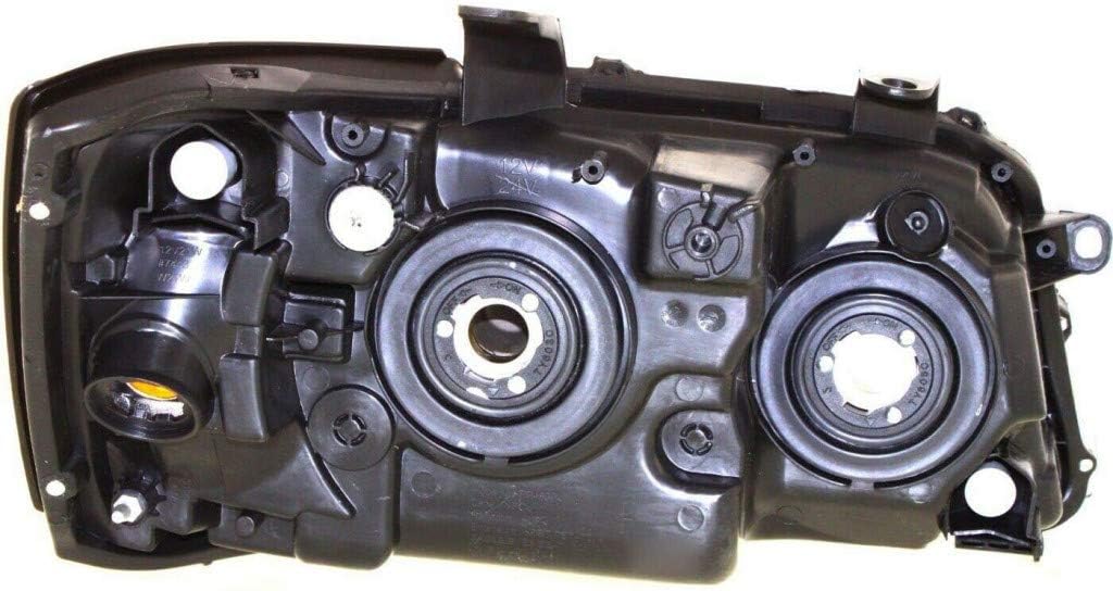 Headlight Assembly Pair for 2004-2006 Toyota Highlander with Bulbs D970
