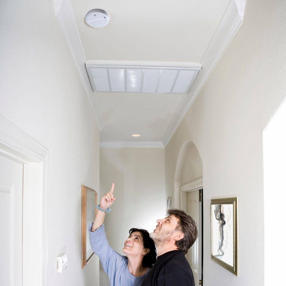 Hardwired Smoke Detector with Ionization Sensor and Battery Backup R2945