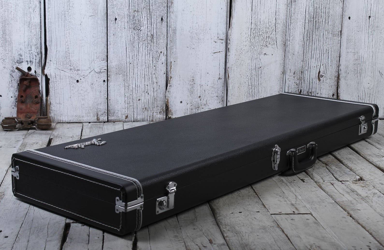 Wood Case for Precision Bass and Jazz Bass, Black I11845