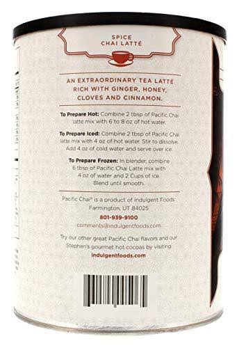 Chai Latte Instant Powdered Mix, 3 Pound Canister (Pack of 6) L597