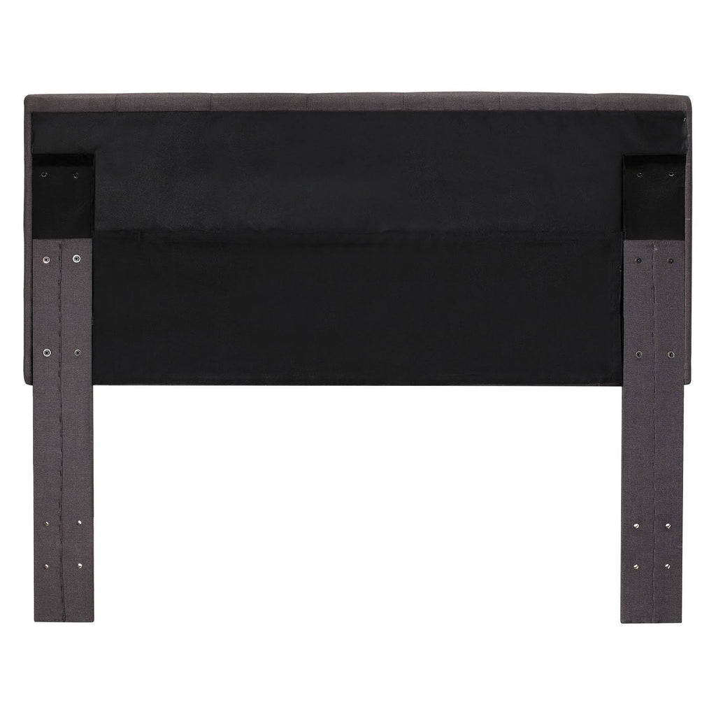 Upholstered Full/Queen Headboard Gray U411537