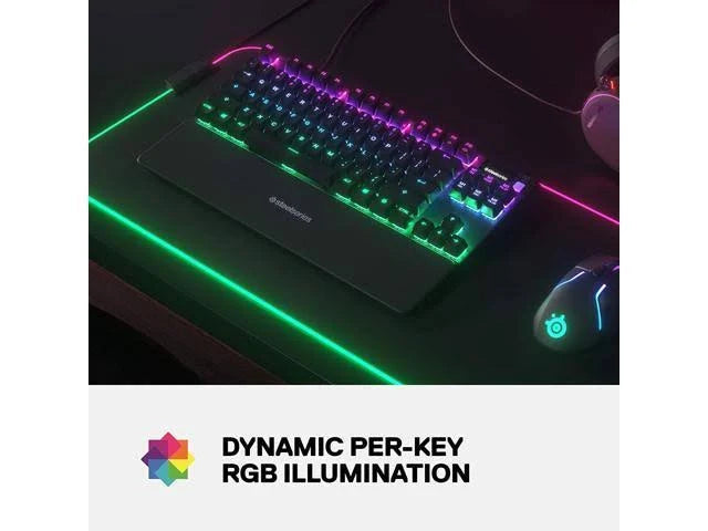 Mechanical Gaming Keyboard with Smart Display J196