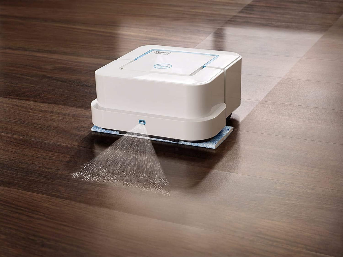 Robot Mop Bundle with Hard Wood Floor Cleaning Solution P2752