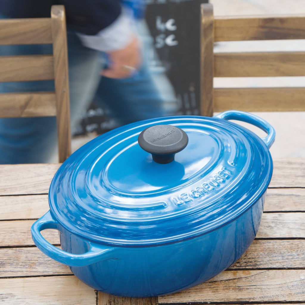 Cast Iron Oval Dutch Oven 1-Quart G700