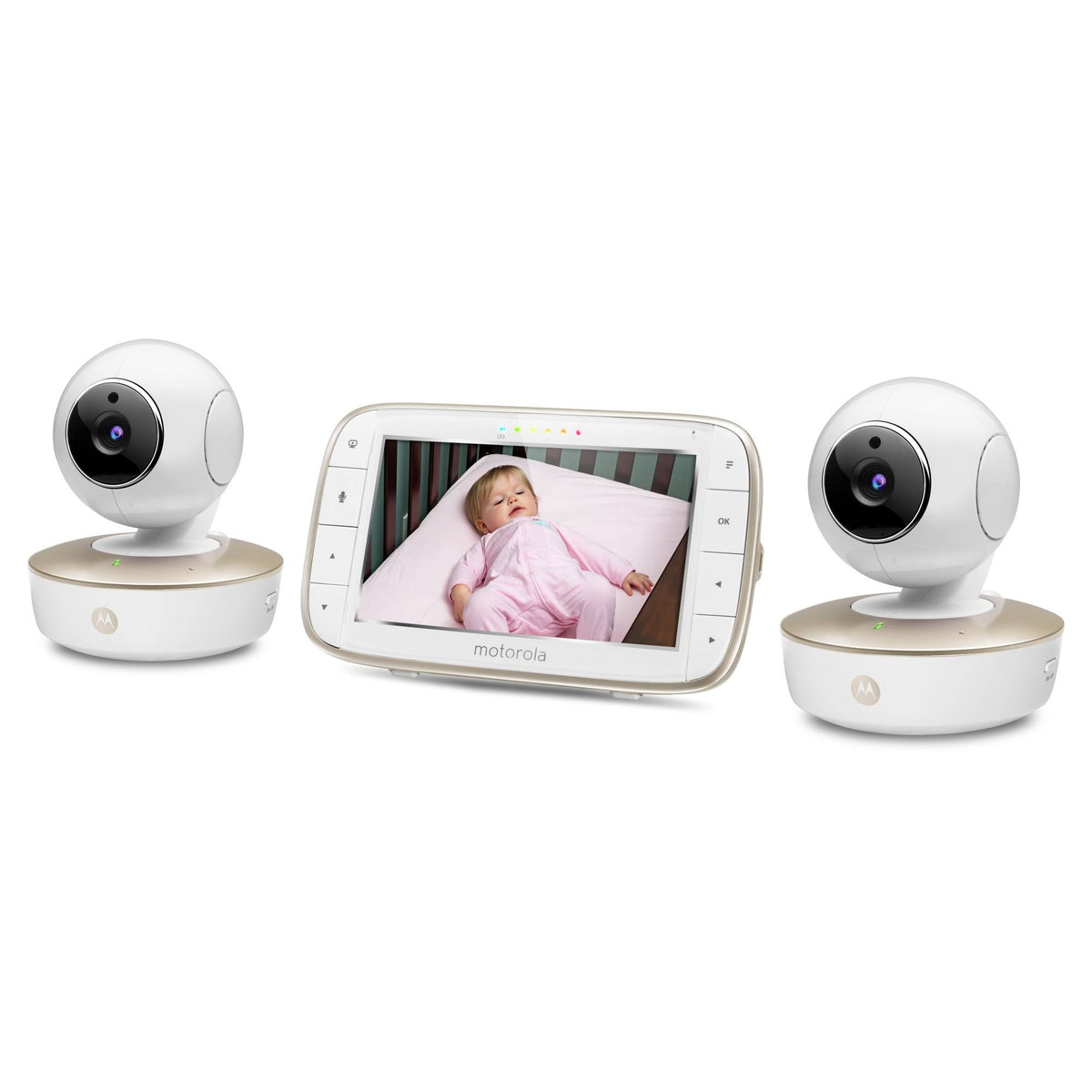 5x22 Video Baby Monitor with Two Cameras U4541