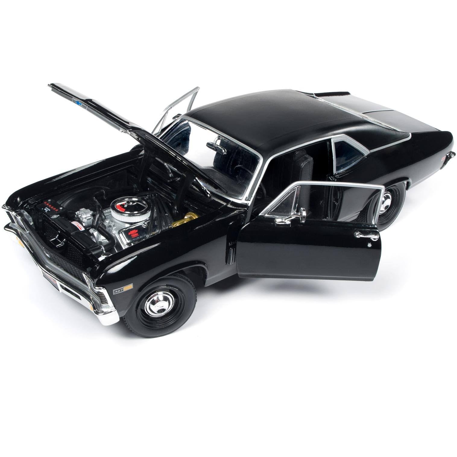 1969 Chevrolet Yenko Nova SS Gloss Black with Matt Black Top Muscle Car R75798