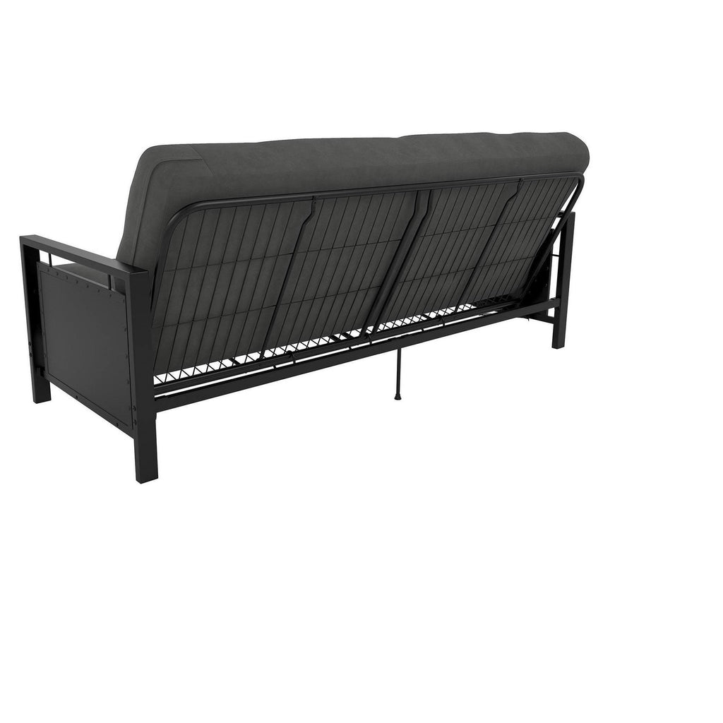 Metal Arm Futon Frame, Black V88615