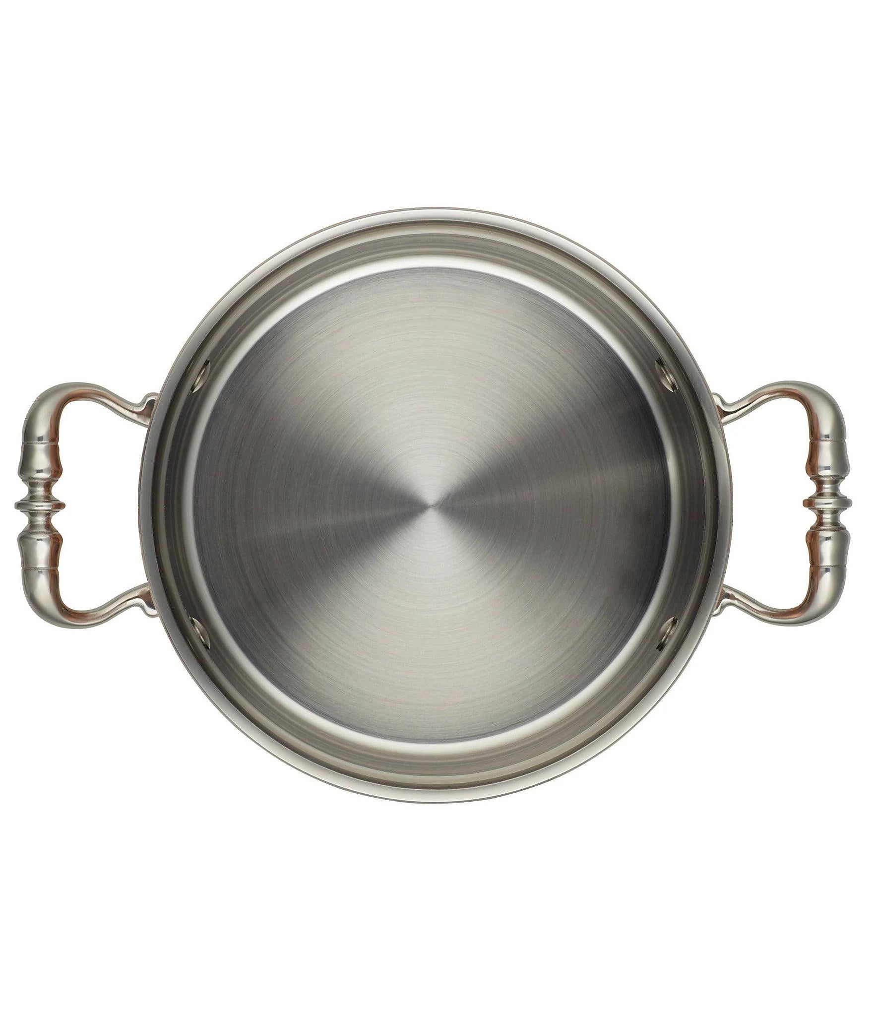 Copper Covered Round Casserole, 4.25 Qt O1683
