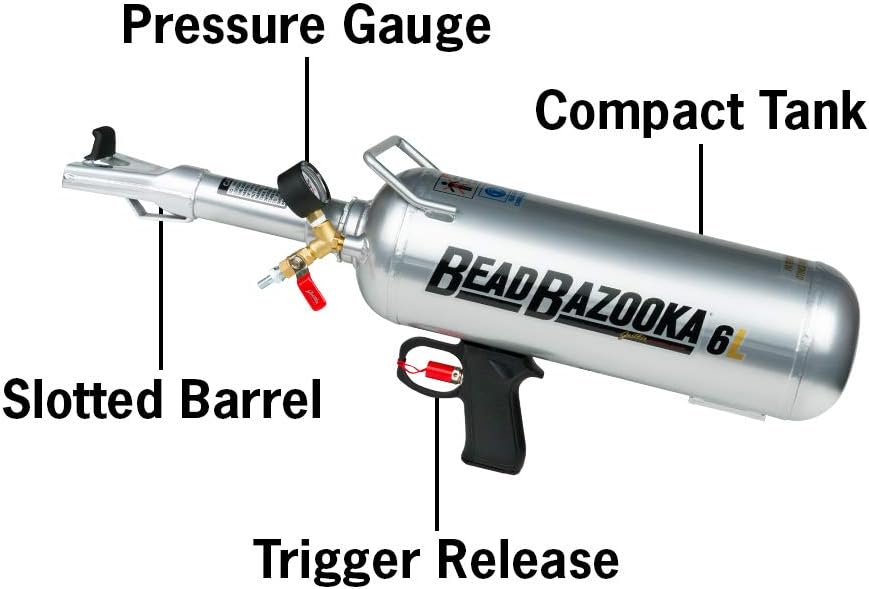 Handheld Bead Seater Blaster Tool with Rapid Air Release, 6 Liter Y8088