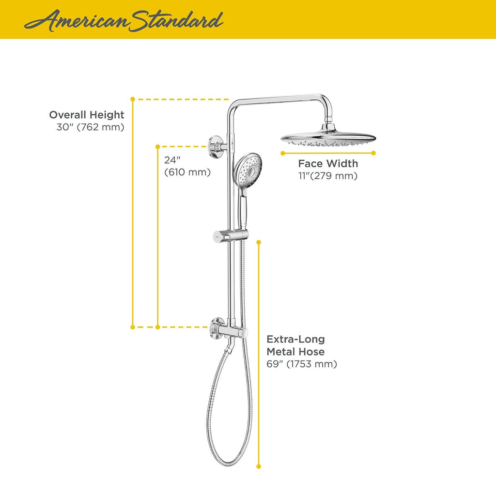 Spectra Versa Shower System with Shower - Legacy Bronze G5654