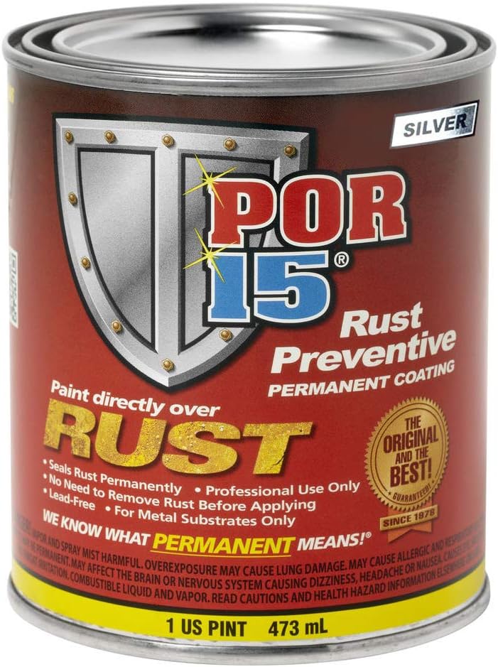 Rust Preventive Coating, Semi-Gloss Black, 1 Gallon F959