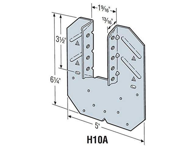 Hurricane Tie Galvanized R69906