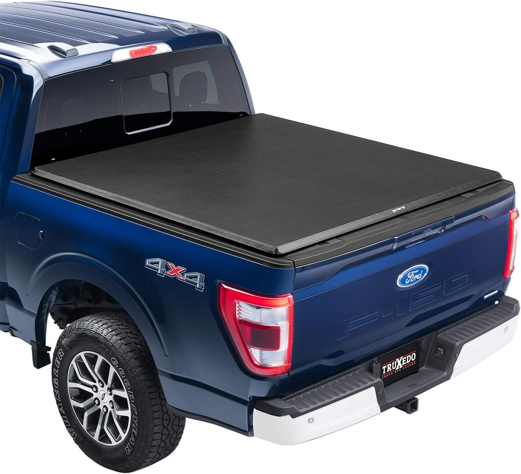 Soft Roll Up Truck Bed Tonneau Cover for Ford F-150 5'7" Bed D908600