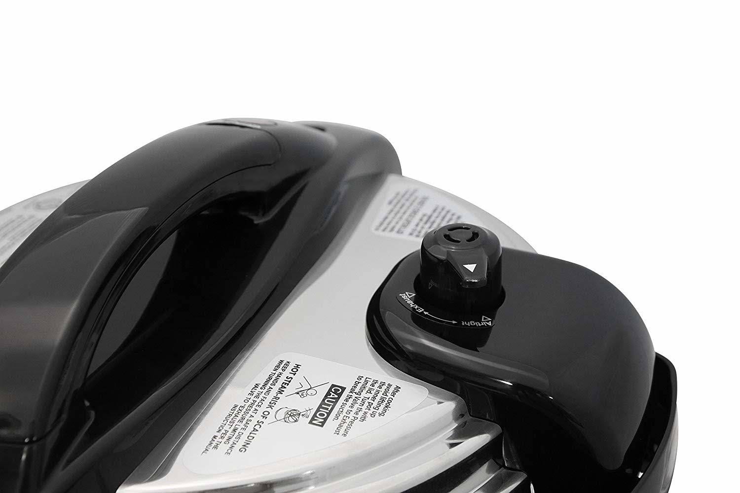 10 Quart Electric Pressure Cooker, Black H638