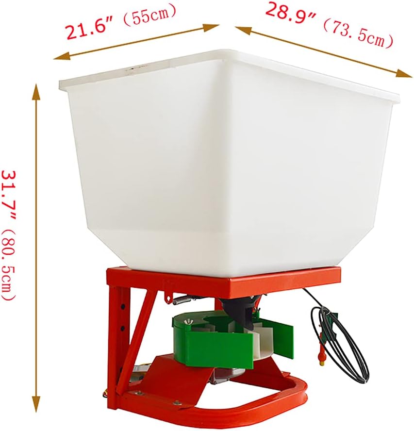ATV/UTV Broadcast Spreader 265lbs for Seed and Fertilizer F80907