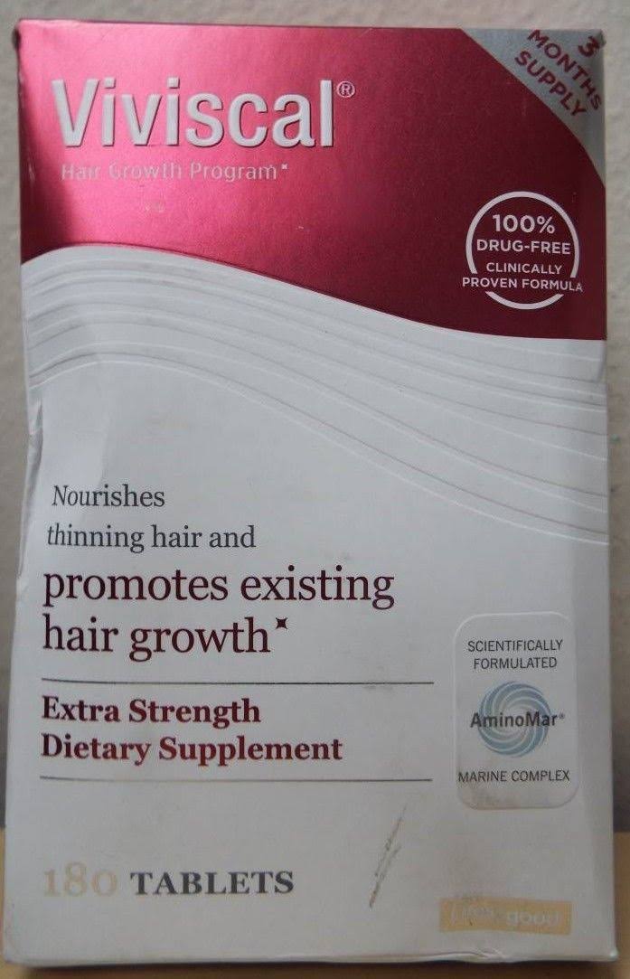 Hair Growth Supplement Value Pack - 180 Tablets W409