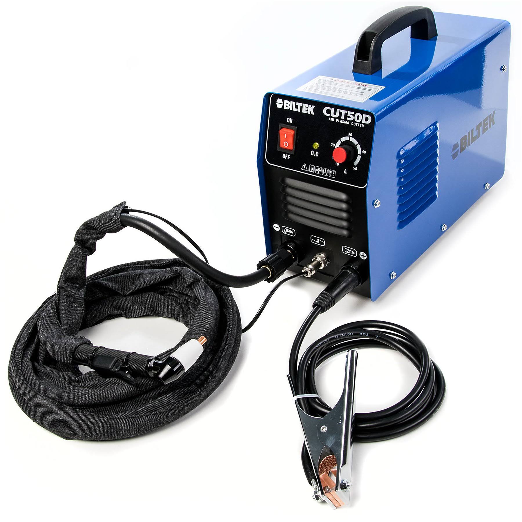 50Amp Air Plasma Cutter, 1/2 inch Cut, 110V/220V Dual Voltage L631