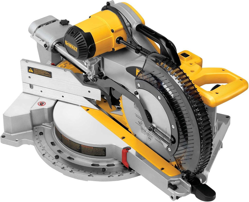 12-Inch Sliding Compound Miter Saw, Double Bevel Q37380
