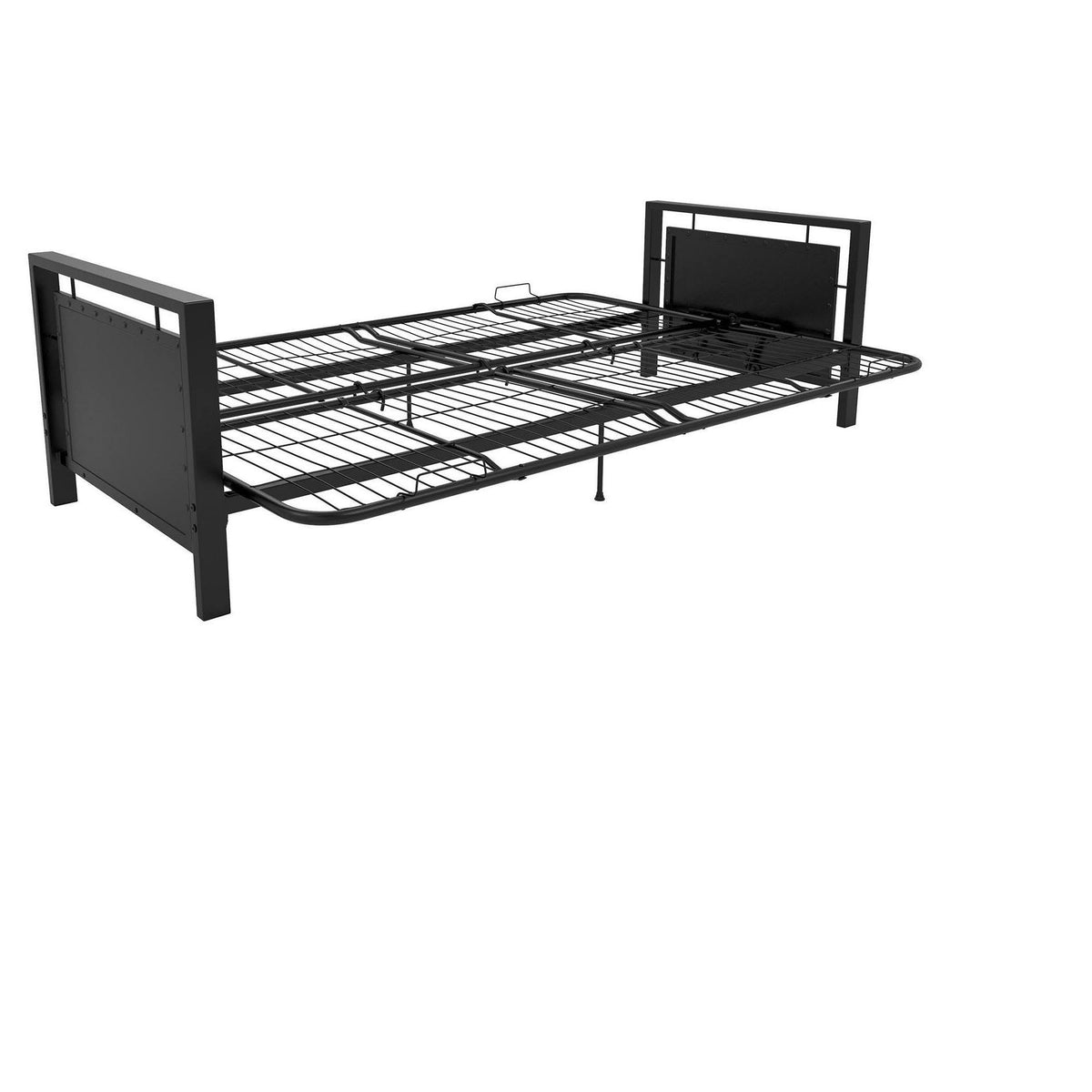 Metal Arm Futon Frame, Black V88615