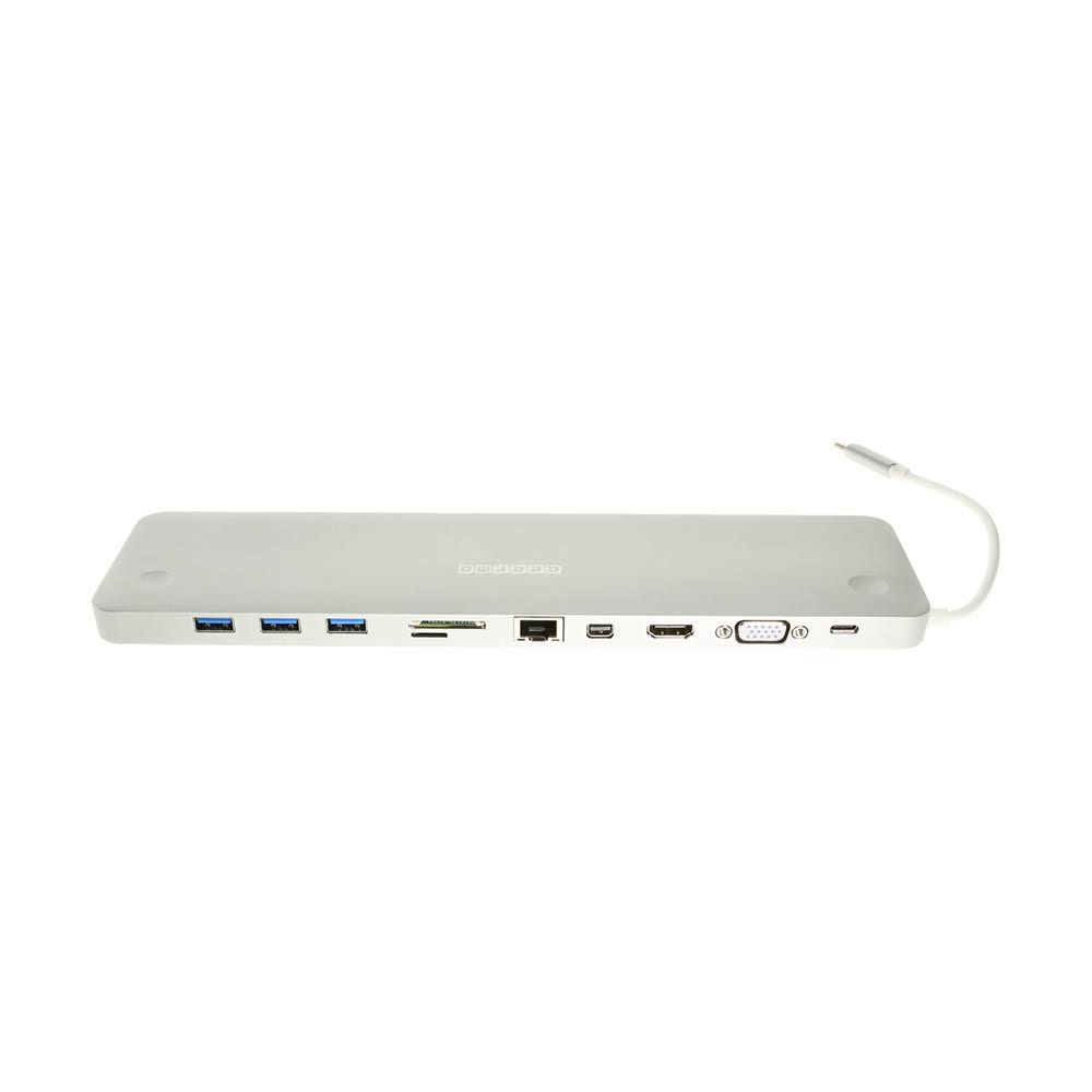 Gearmo USB C PD Docking Station W/MULTI-PORT USB 3.1 Hub u0026 Display Aluminum